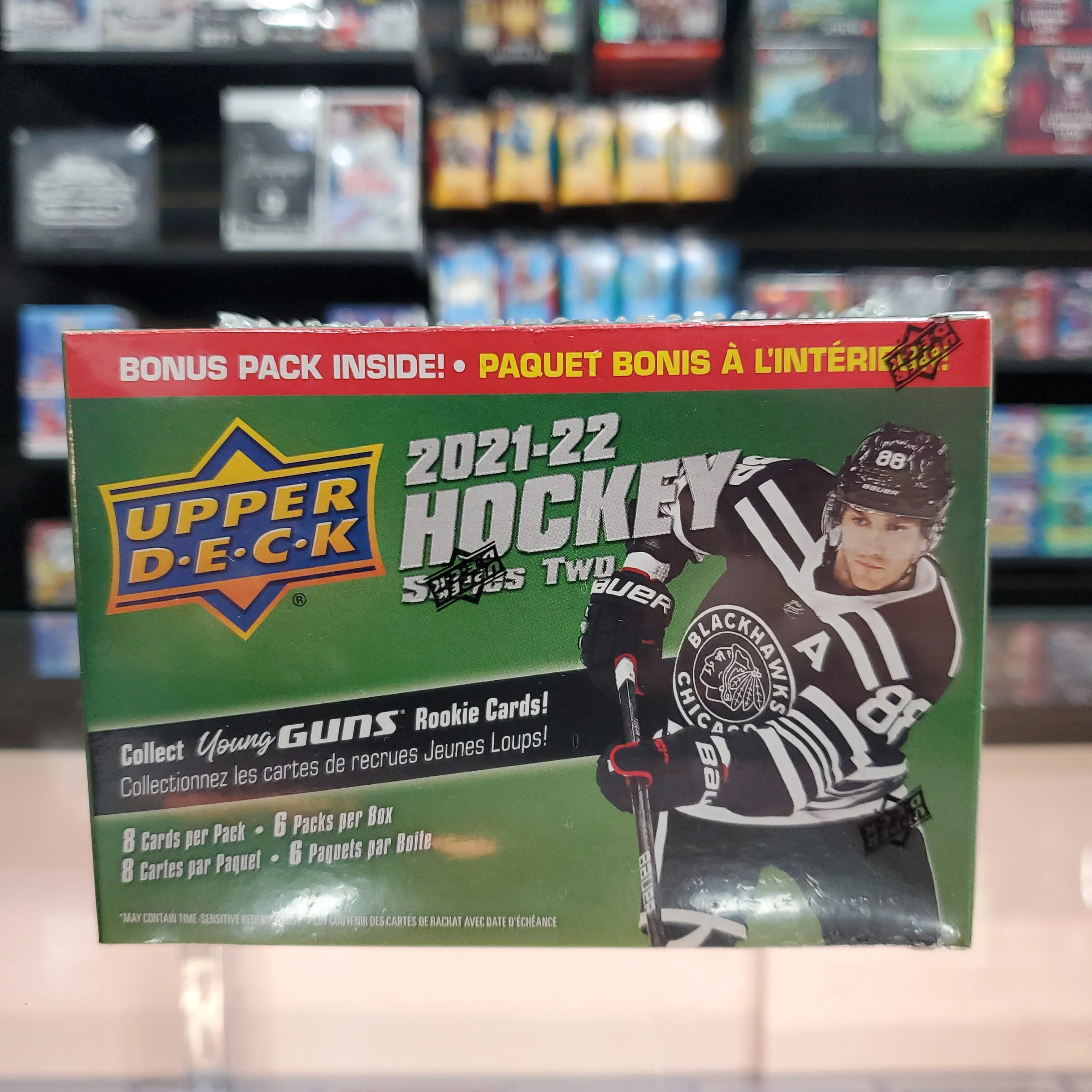 2021-22 Upper Deck Hockey Series 2 Young Guns Blaster Box - Image 4