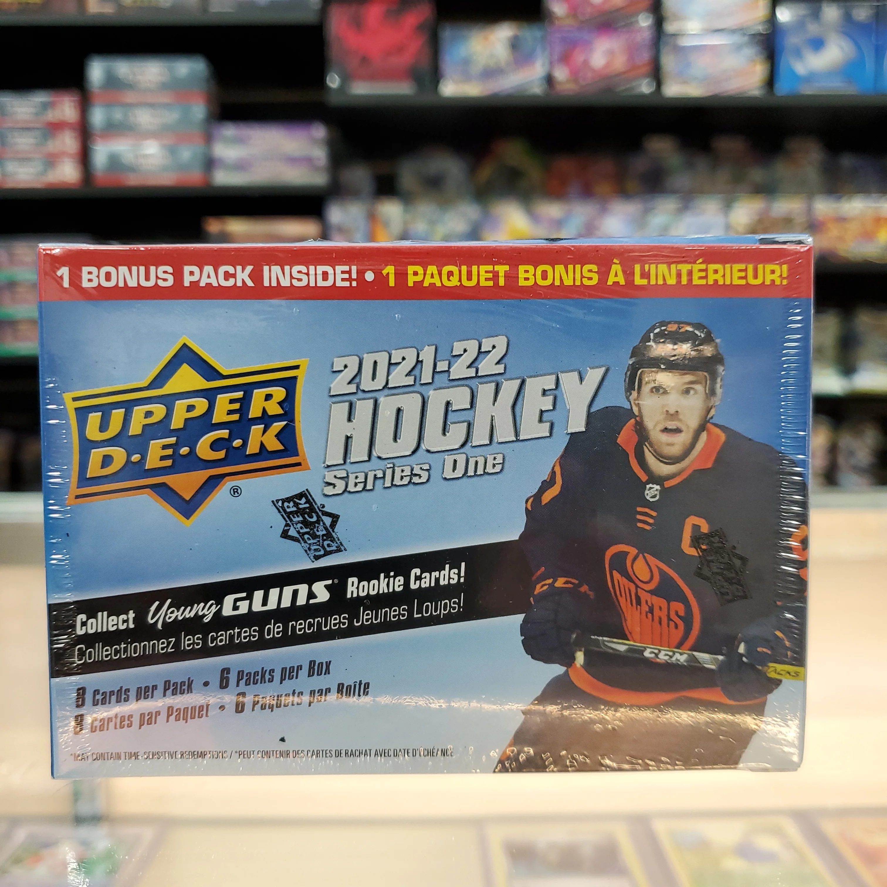 2021-22 Upper Deck Hockey Series One Young Guns Blaster Box - Image 4
