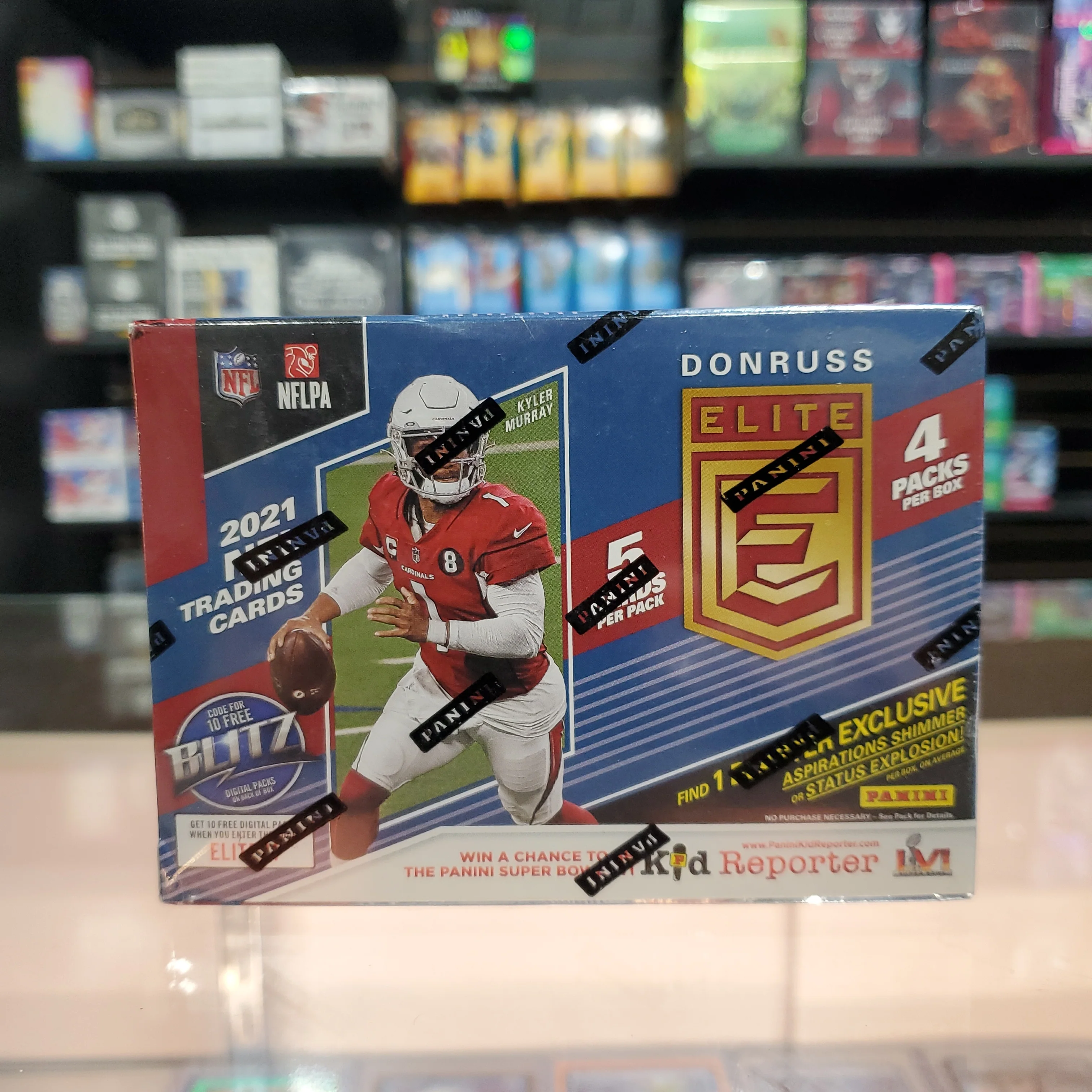 2021 Donruss Elite Football Blaster Box - Image 5