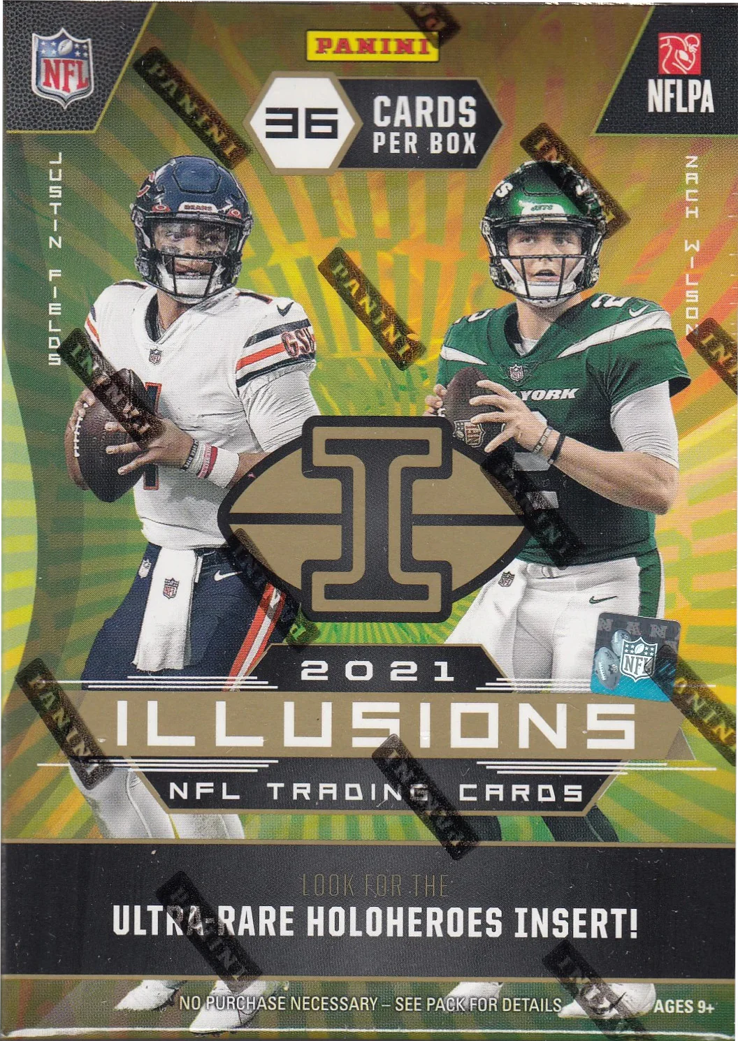 2021 Illusions Football Blaster Box (Exclusive Parallels) - Image 2