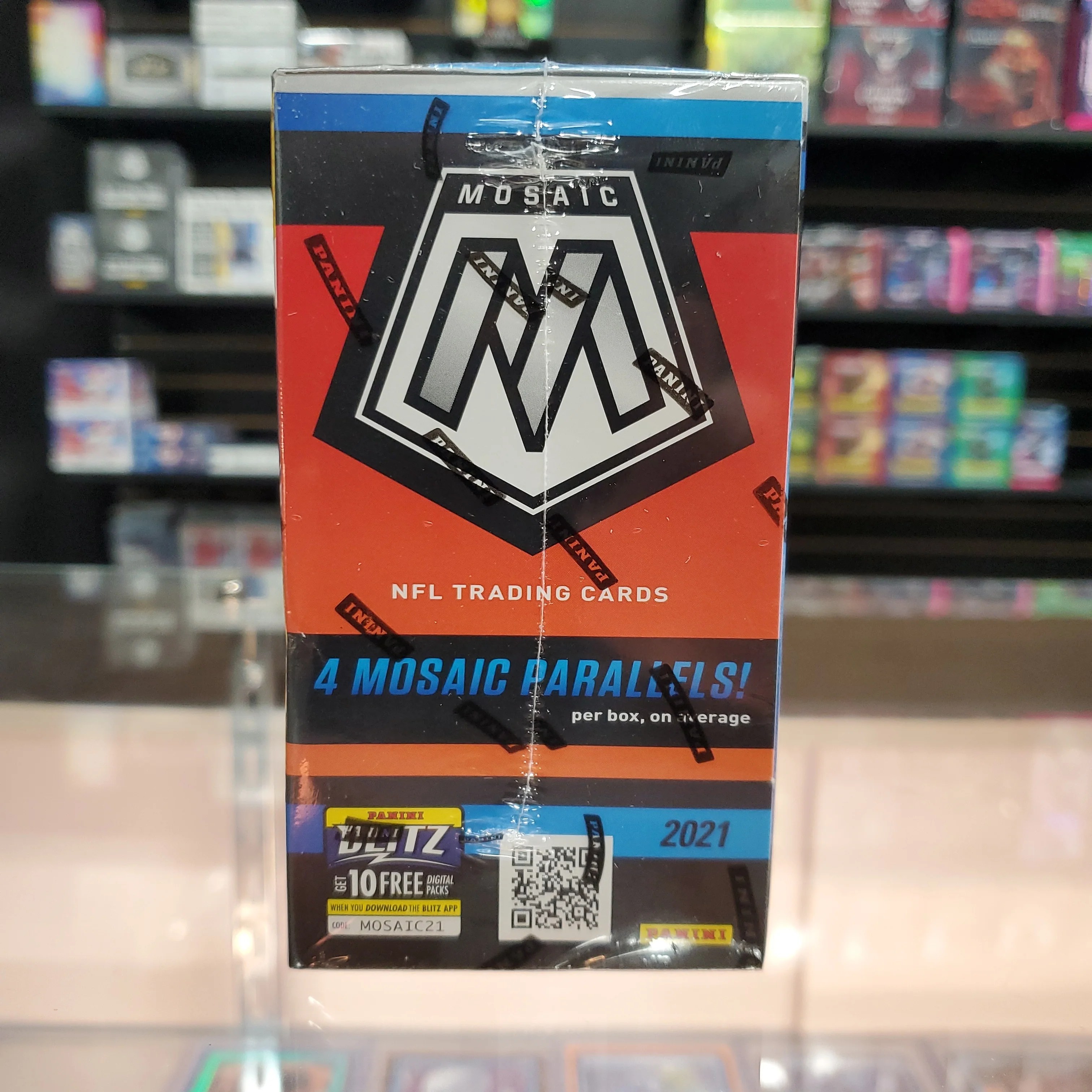 2021 Mosaic Football Blaster Box (Exclusive Scripts) - Image 3