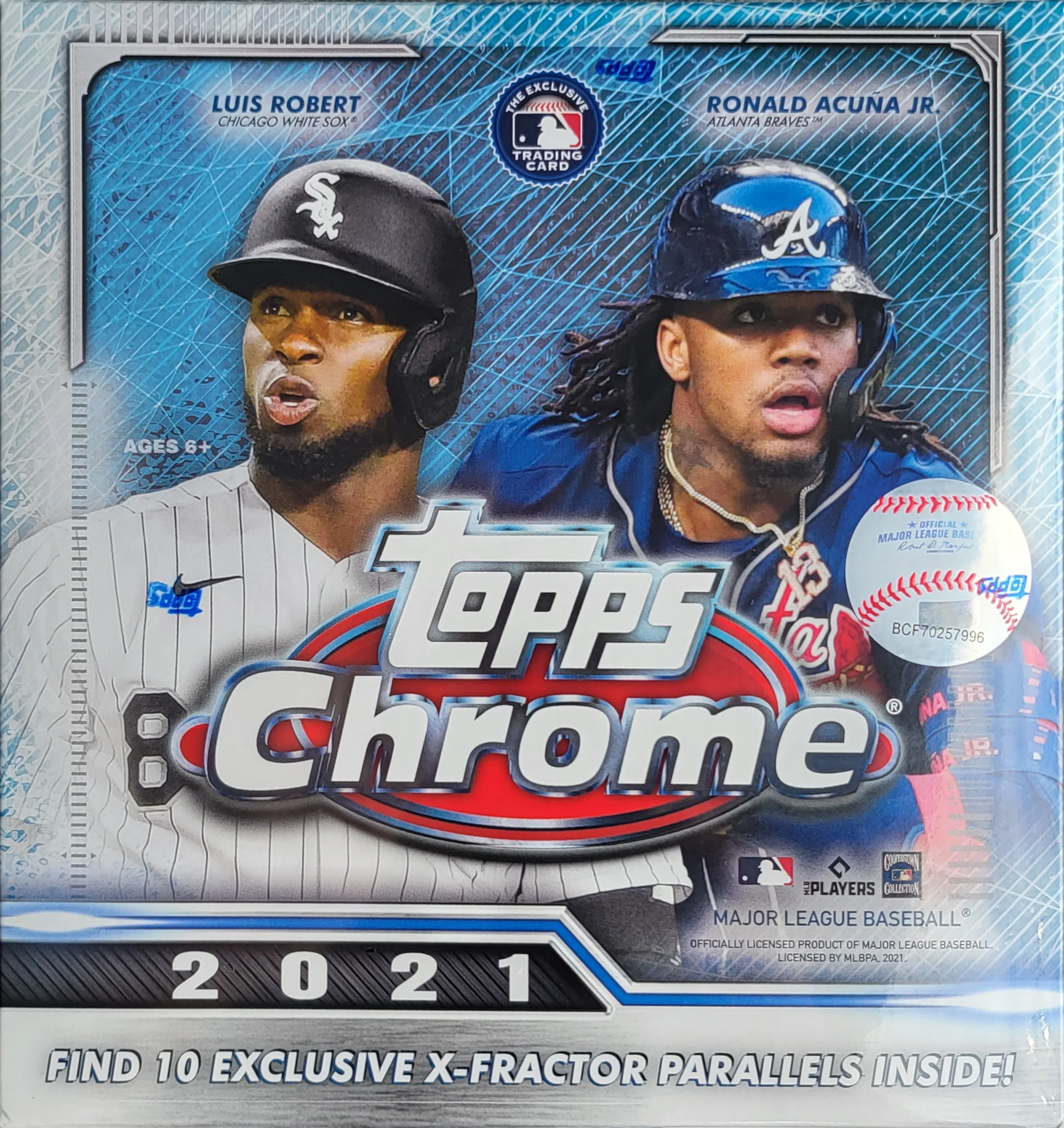 2021 Topps Chrome Baseball Mega Box - Image 4