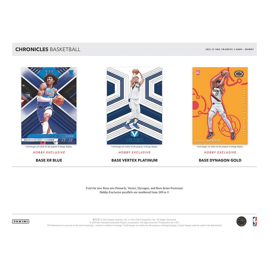 2022-23 Panini Chronicles Basketball Hobby Box - Image 3