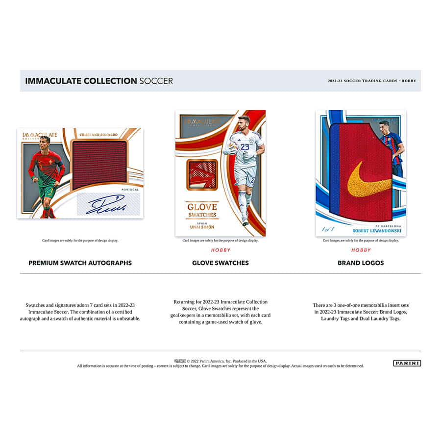 2022-23 Panini Immaculate Soccer Hobby Box - Image 4