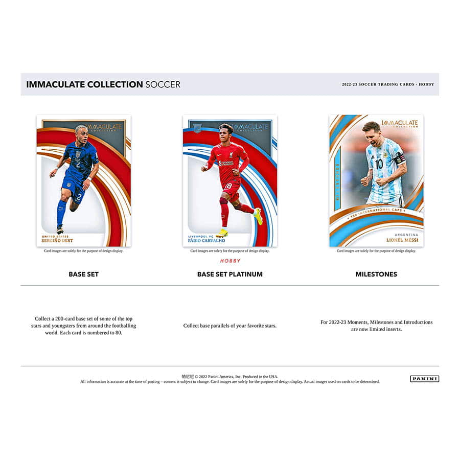 2022-23 Panini Immaculate Soccer Hobby Box - Image 5