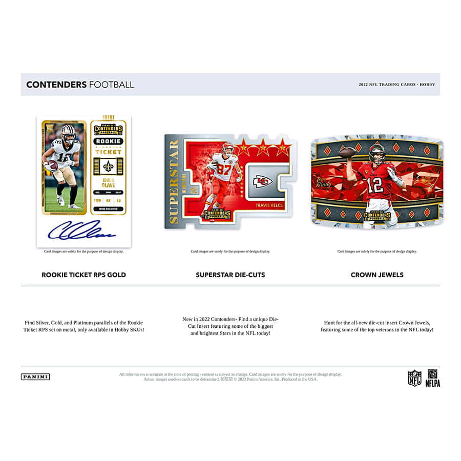 2022 Contenders Football Hobby Box - Image 3