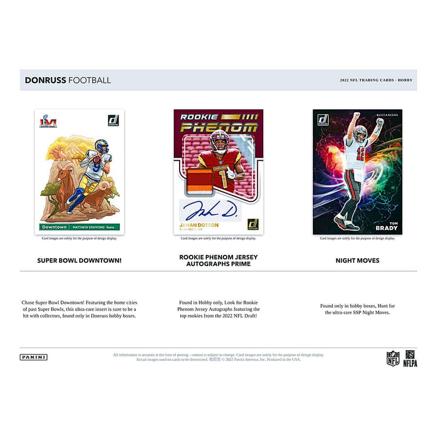 2022 Donruss Football Hobby Box - Image 2