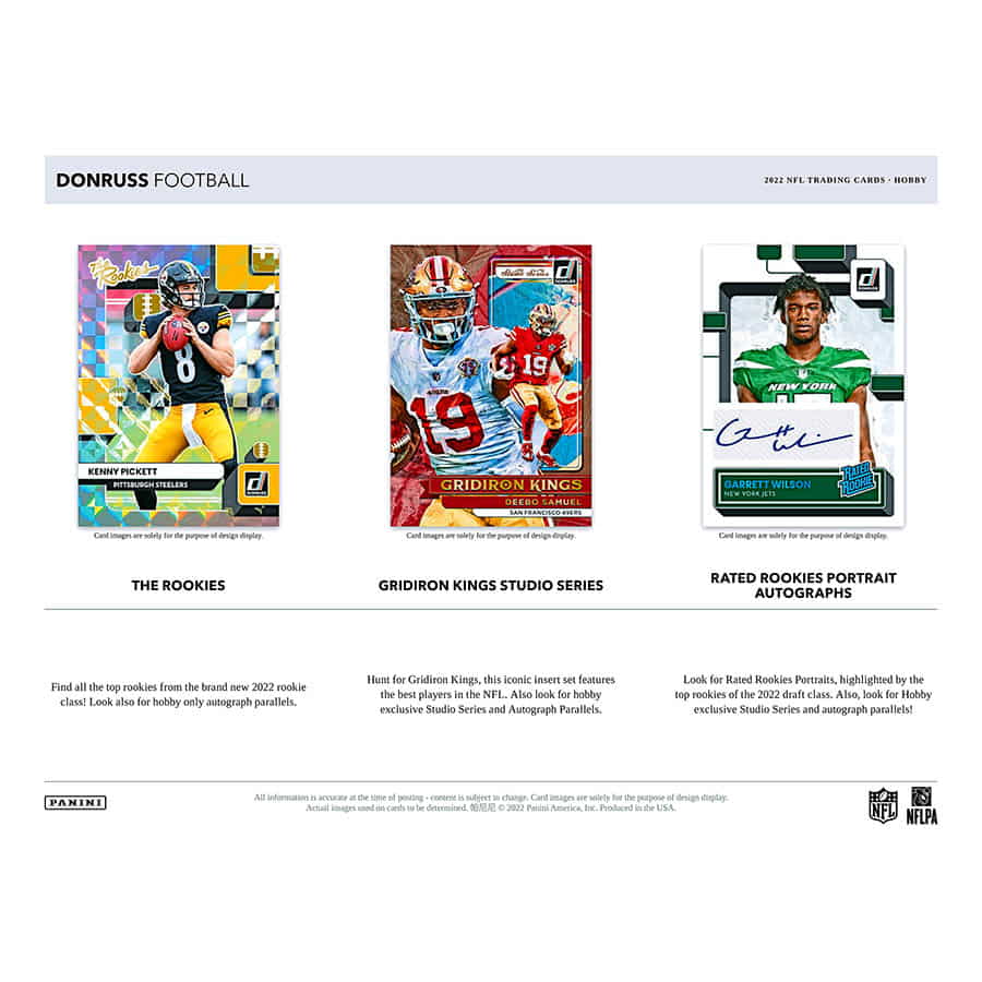 2022 Donruss Football Hobby Box - Image 3
