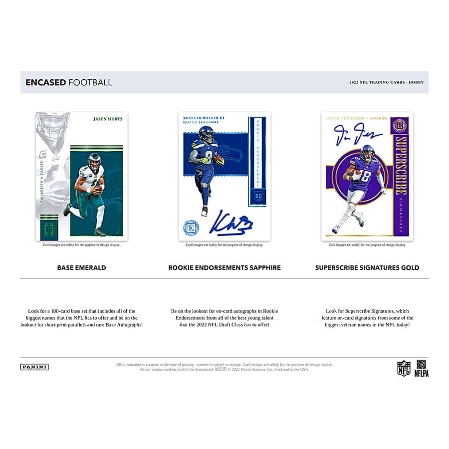2022 Encased Football Hobby Box - Image 3