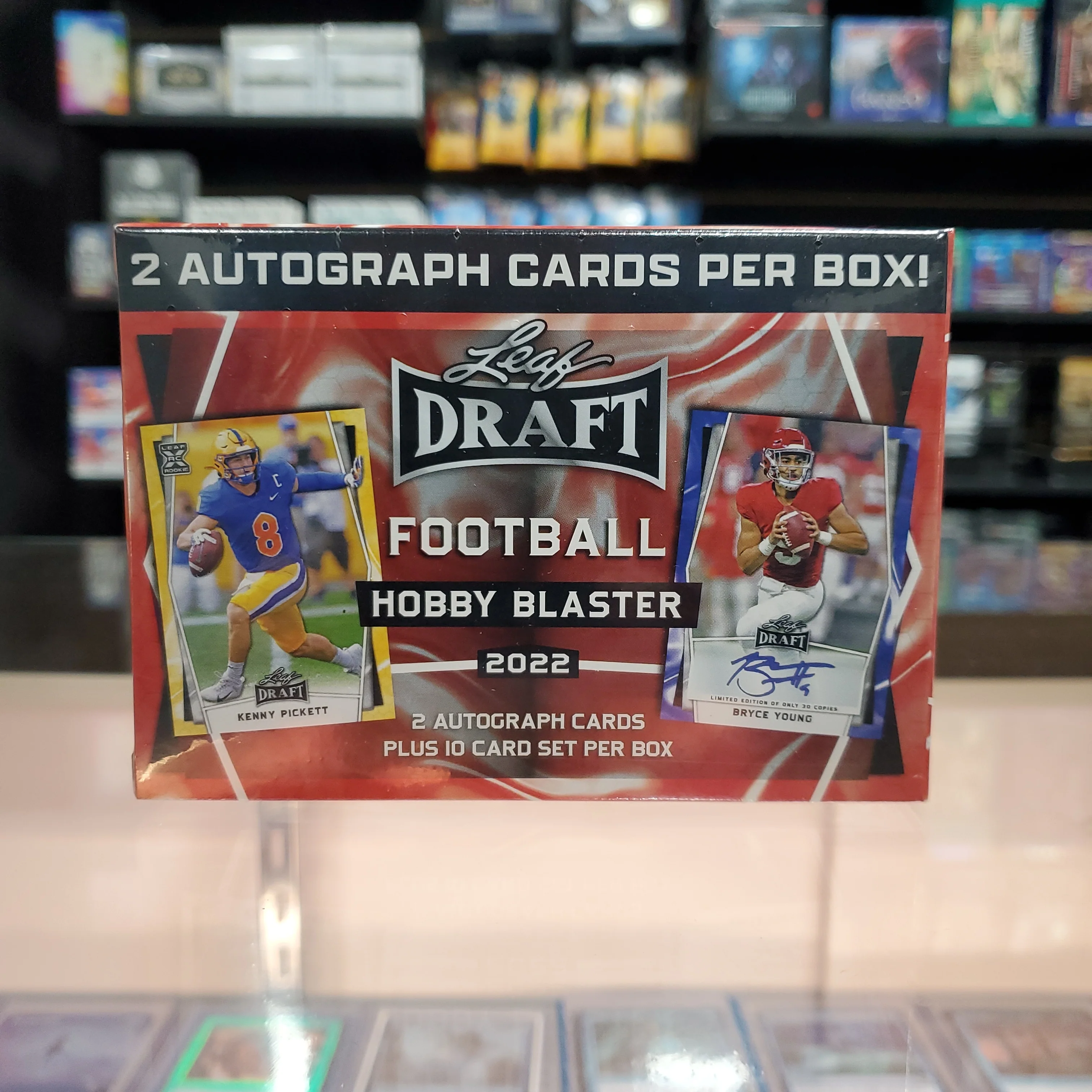2022 Leaf Draft Football Hobby Blaster Box - Image 3