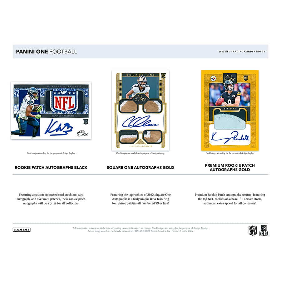 2022 Panini One Football Hobby Box - Image 5