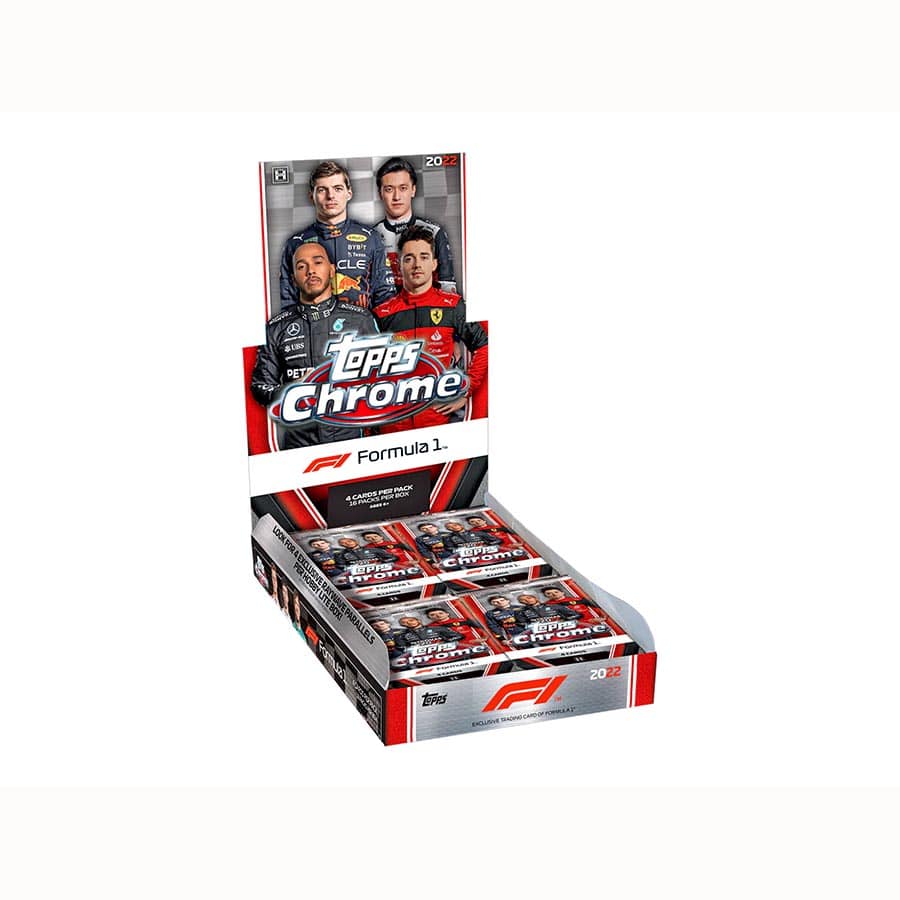 2022 Topps Formula 1 Chrome Lite Racing Hobby Box - Image 3