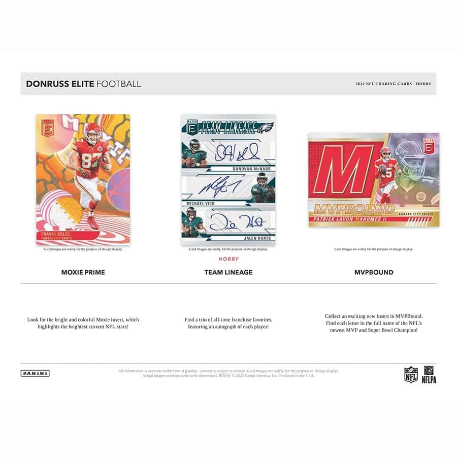 2023 Donruss Elite Football Hobby Box - Image 4