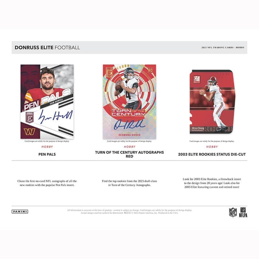 2023 Donruss Elite Football Hobby Box - Image 5
