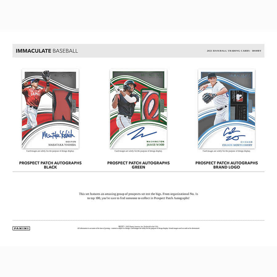 2023 Immaculate Collection Baseball Hobby Box - Image 5