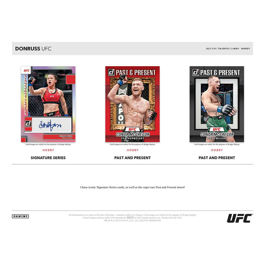 2023 Donruss UFC Hobby Box - Image 4