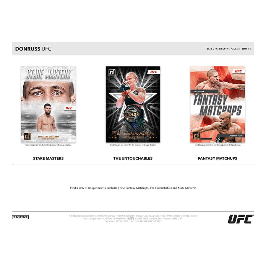 2023 Donruss UFC Hobby Box - Image 5