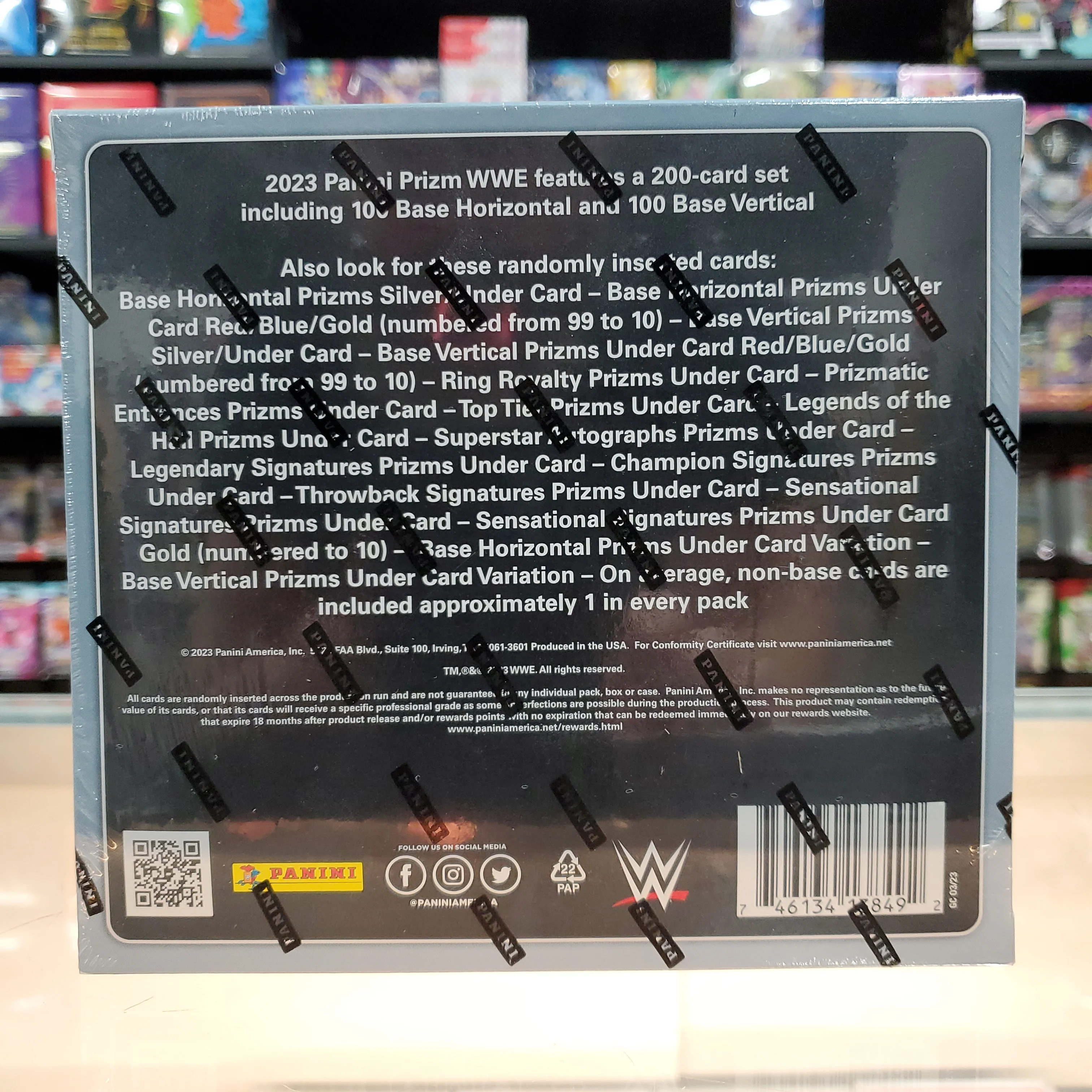 2023 Prizm WWE Under Card Hobby Box - Image 2