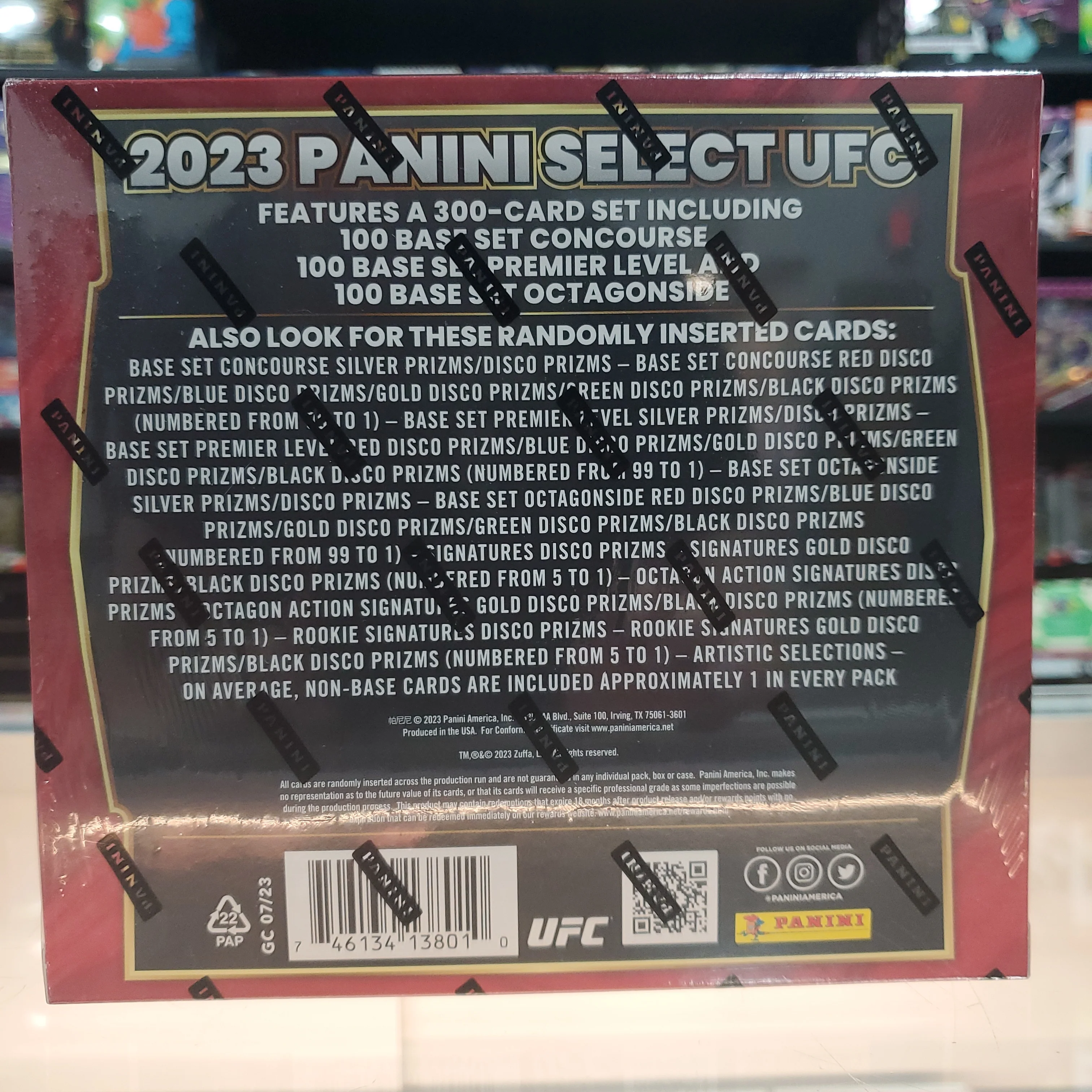2023 Select H2 UFC Box - Image 2