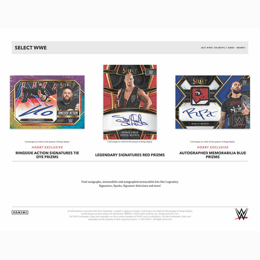 2023 WWE Select Hobby Box - Image 5