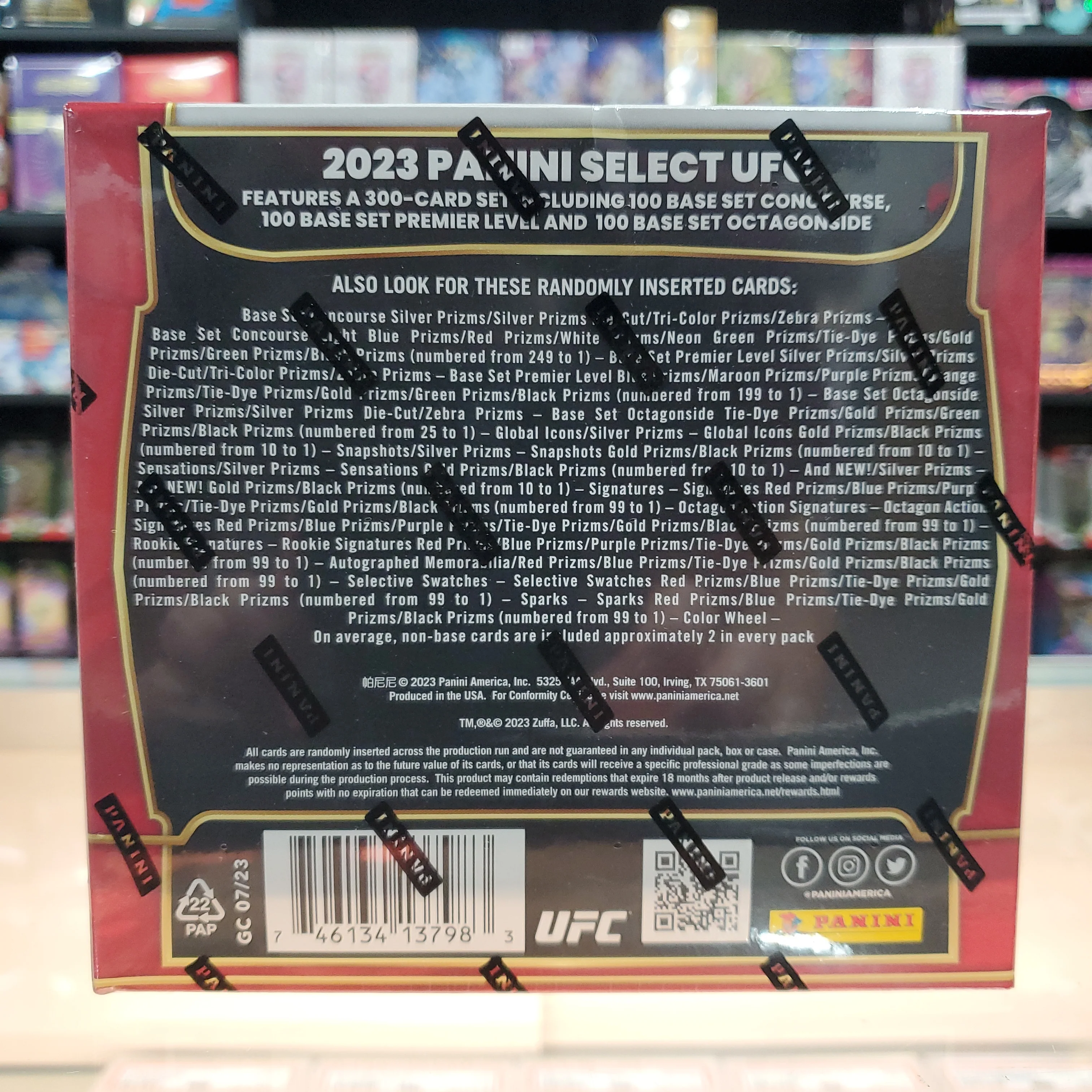 2023 Select UFC Hobby Box - Image 7