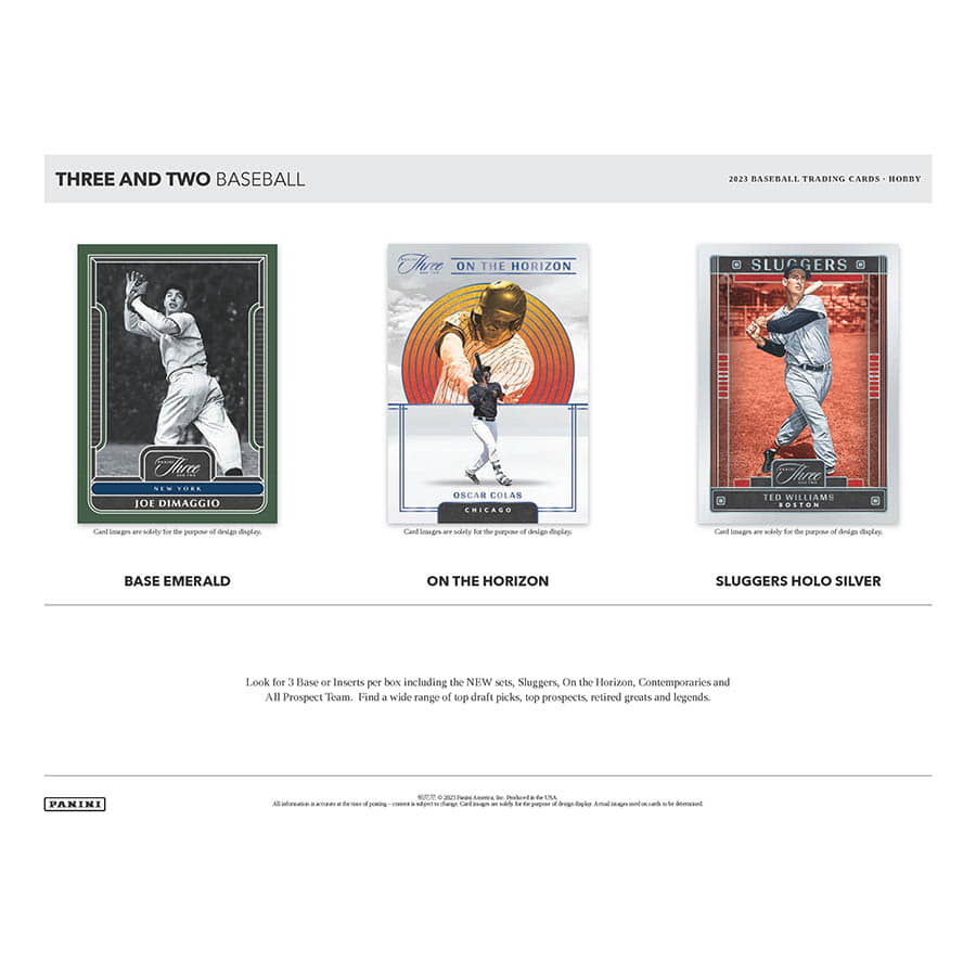 2023 Three and Two Baseball Hobby Box - Image 3