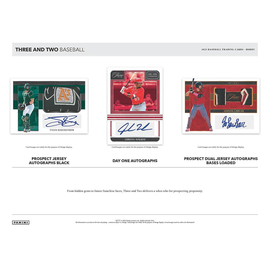 2023 Three and Two Baseball Hobby Box - Image 5