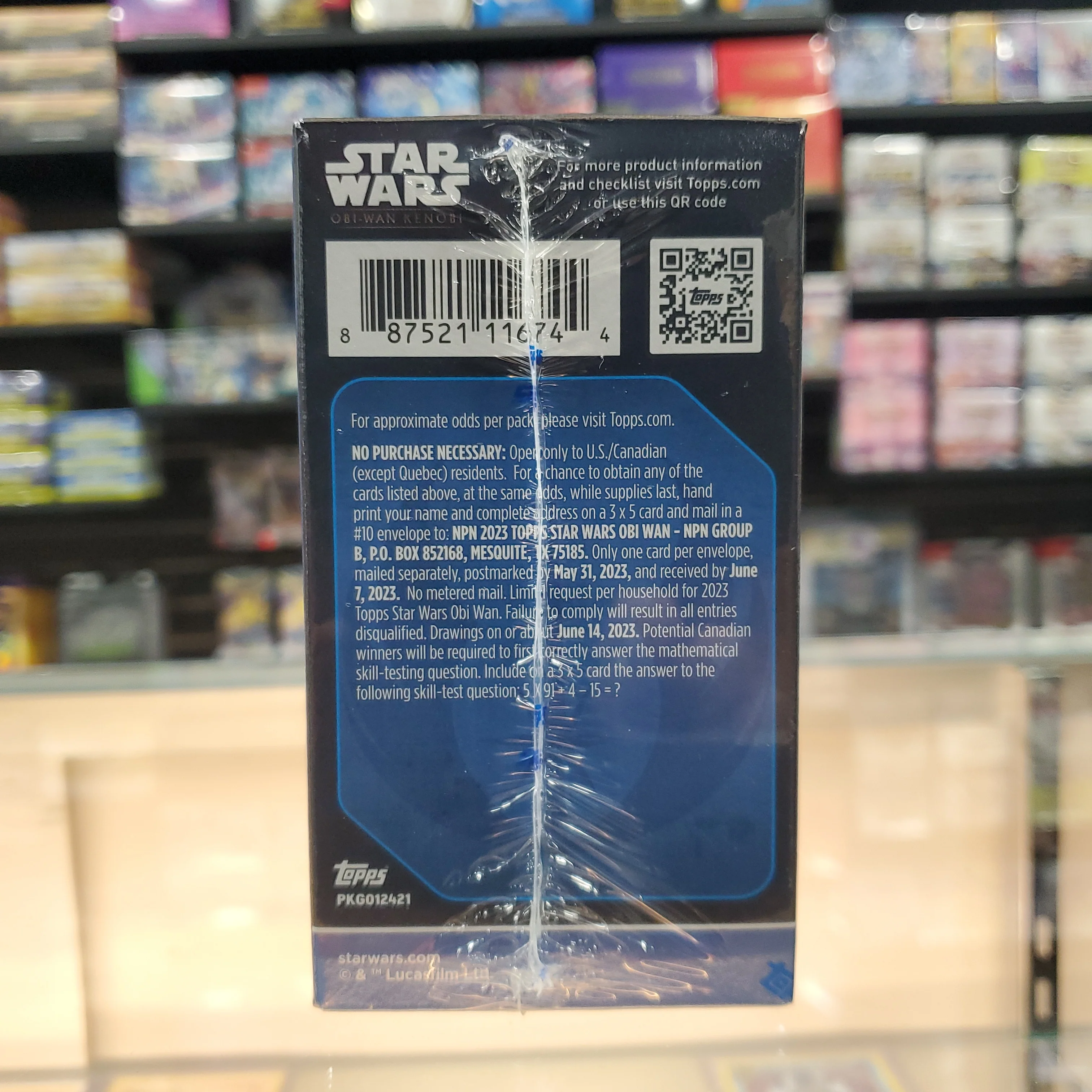 2023 Topps Obi-Wan Kenobi Chrome Value Box - Image 5