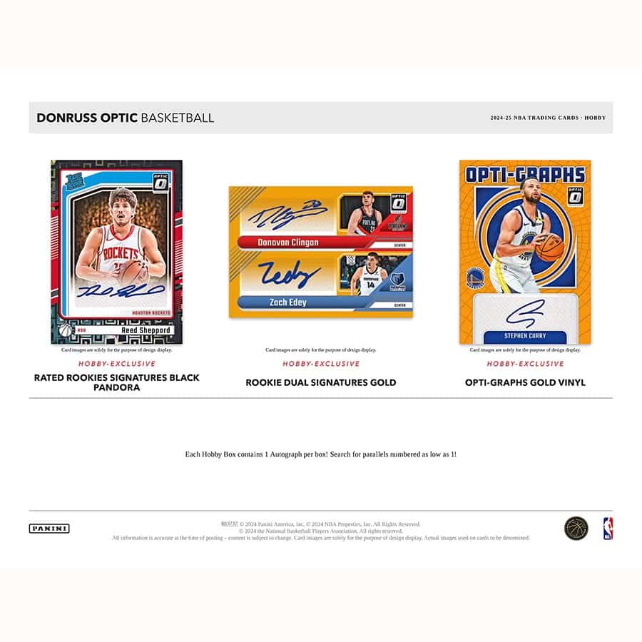 2024-25 Donruss Optic Basketball Hobby Box - Image 3