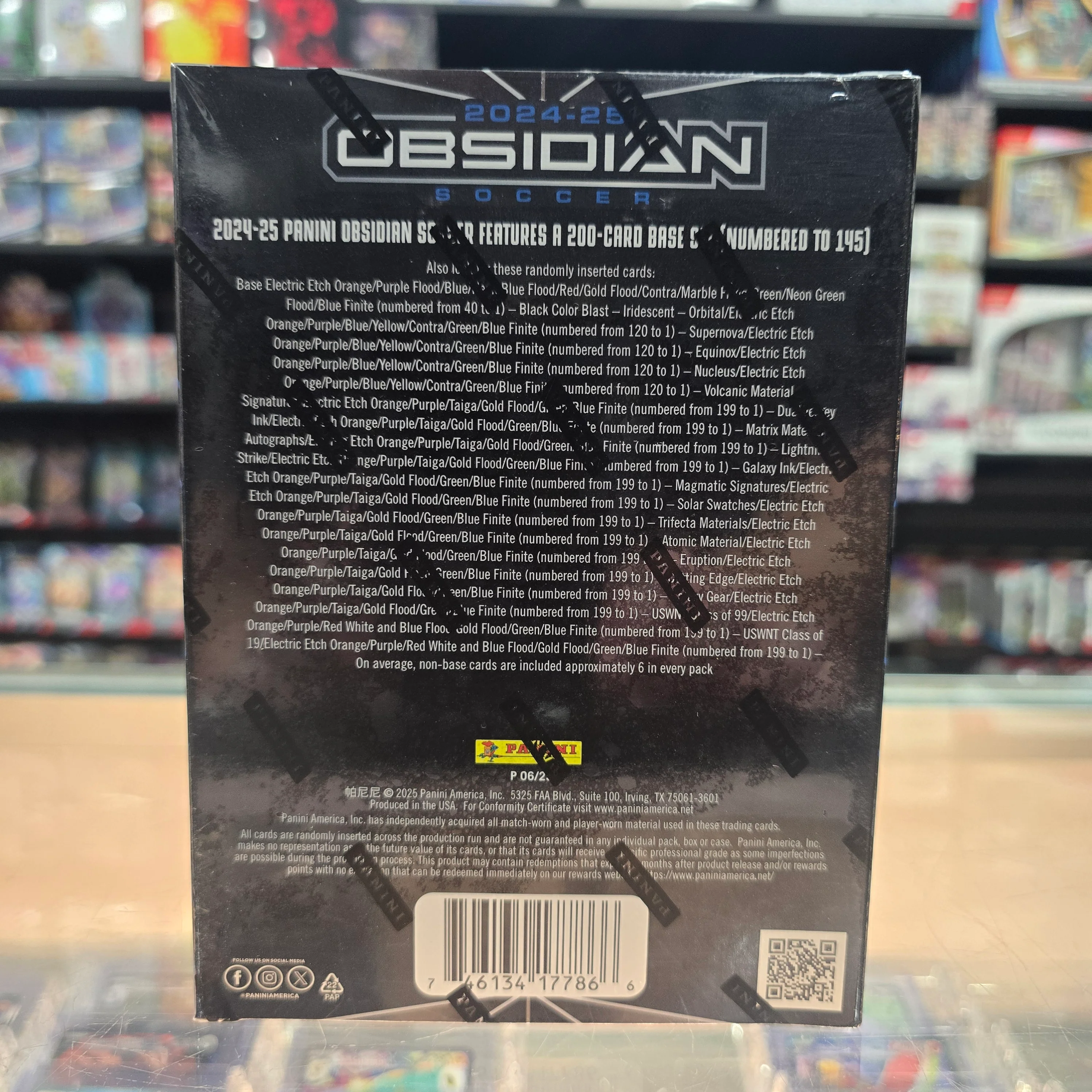 2024-25 Obsidian Soccer Hobby Box - Image 2