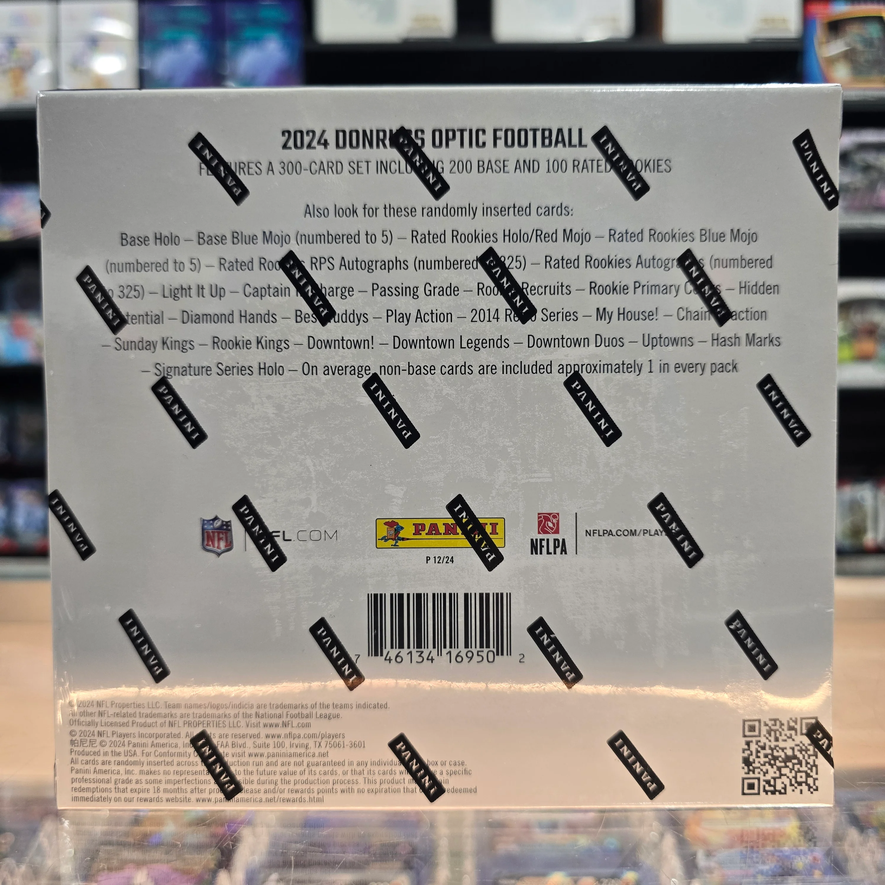 2024 Donruss Optic H2 Hybrid Football Hobby Box - Image 2