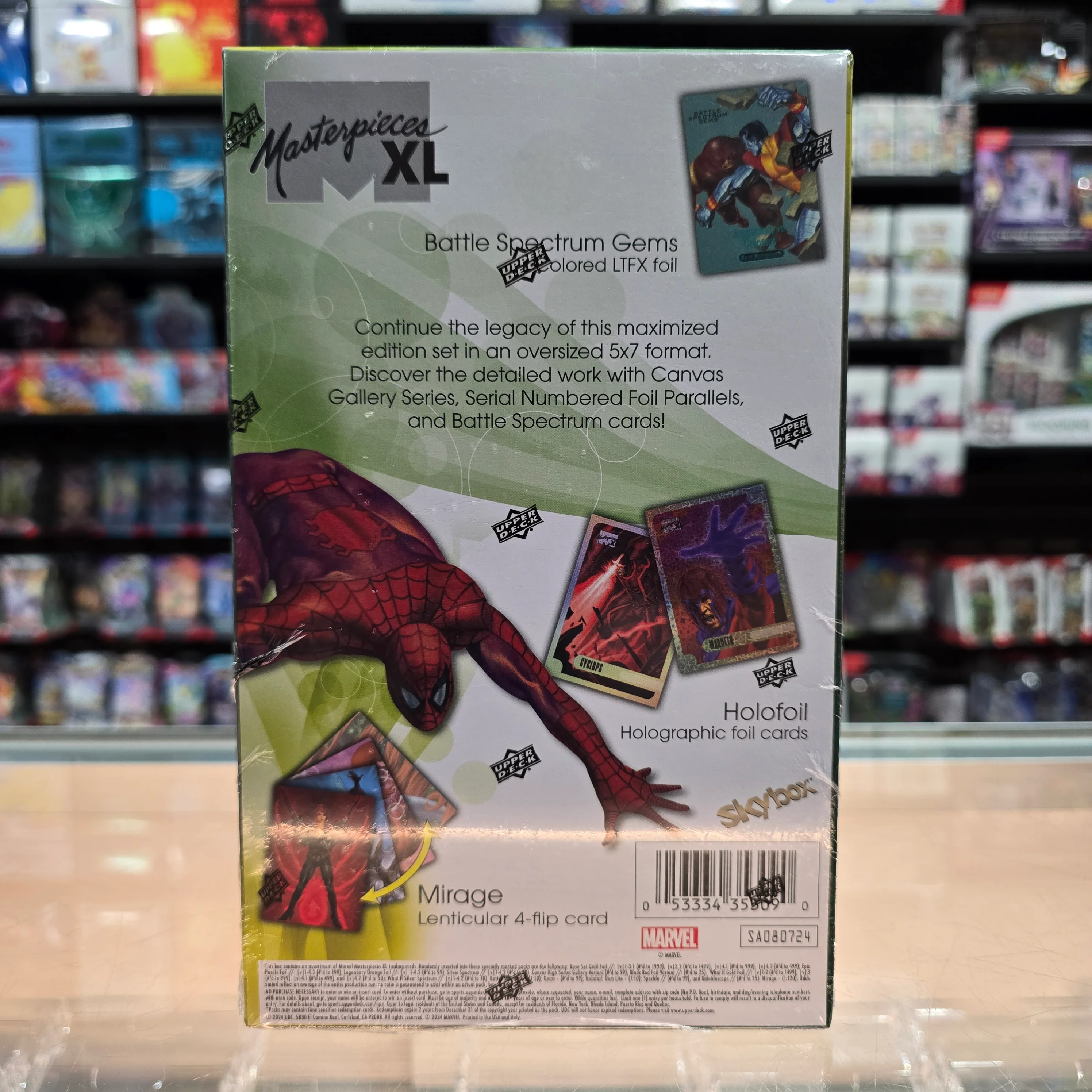 2024 Marvel Masterpieces XL Hobby Box - Image 2
