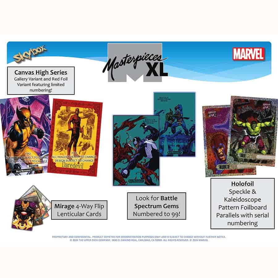 2024 Marvel Masterpieces XL Hobby Box - Image 4