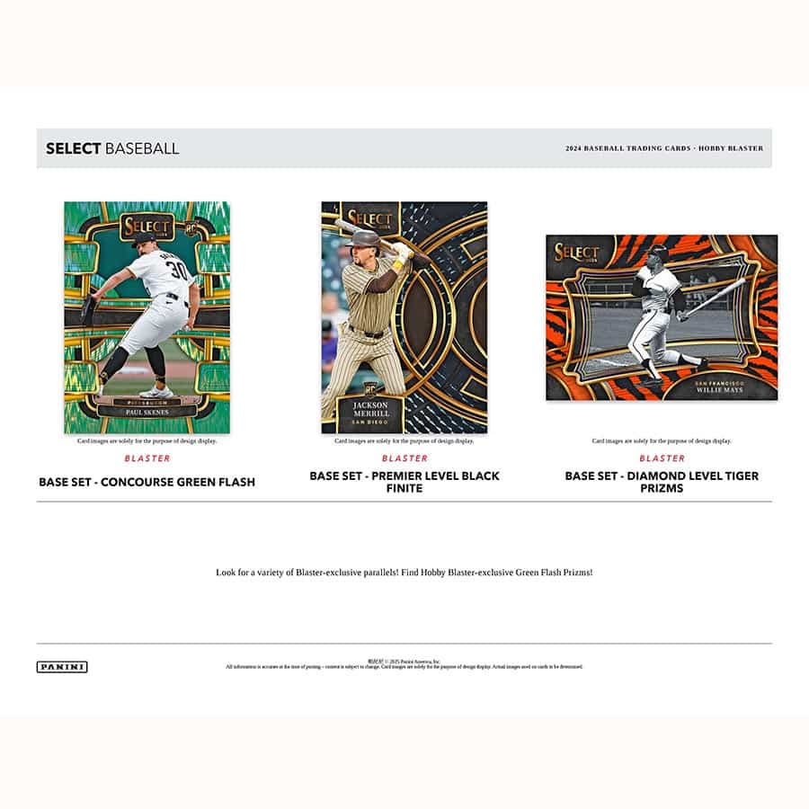 2024 Select Baseball Hobby Blaster Box - Image 4