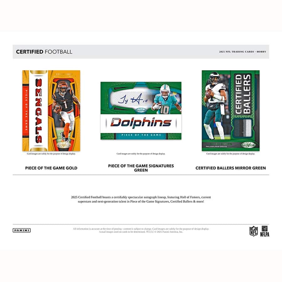 2025 Certified Football Hobby Box - Image 4