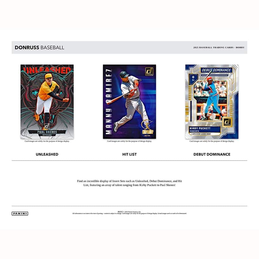 2025 Donruss Baseball Hobby Box - Image 4