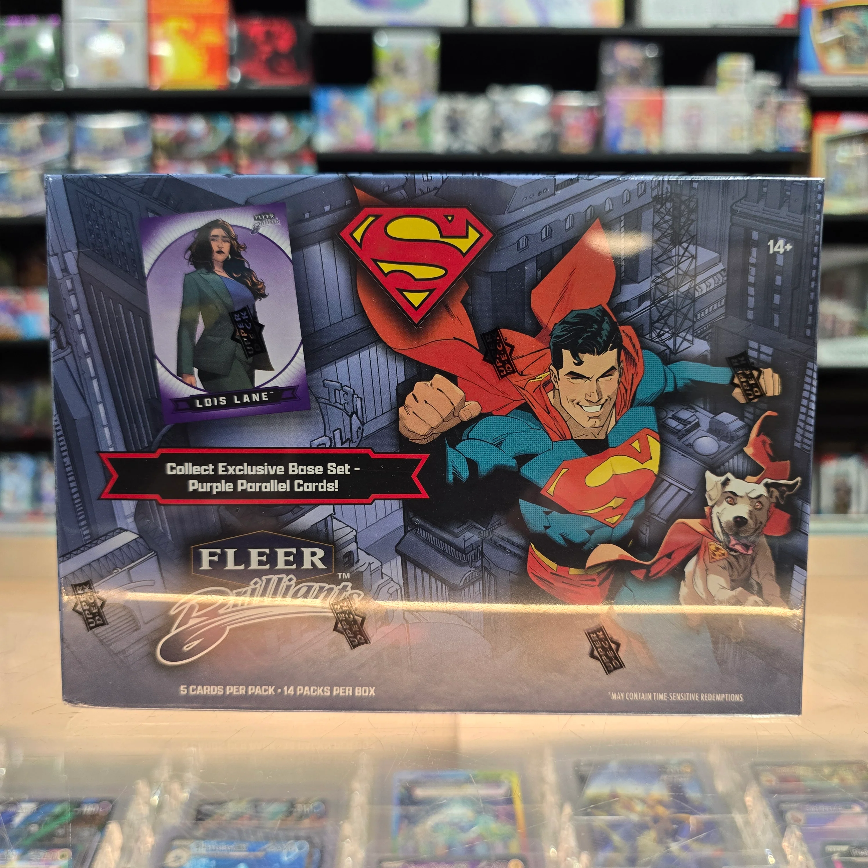2025 Fleer Brilliants Superman Mega Box