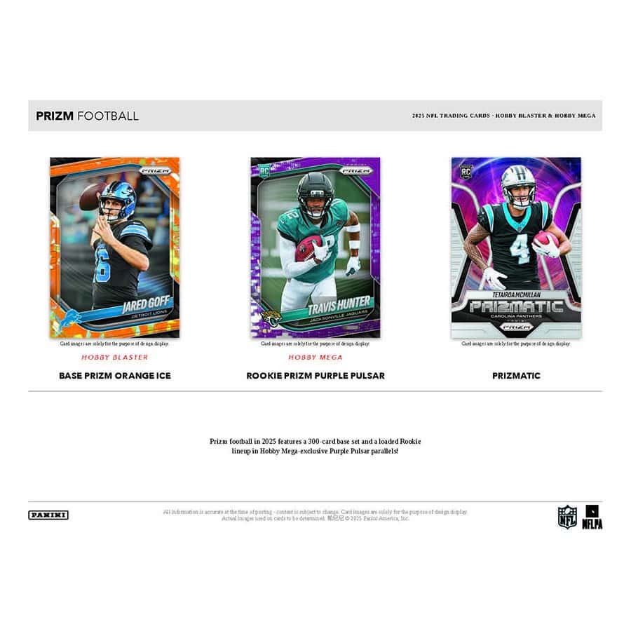 2025 Prizm Football Hobby Mega Box - Image 4