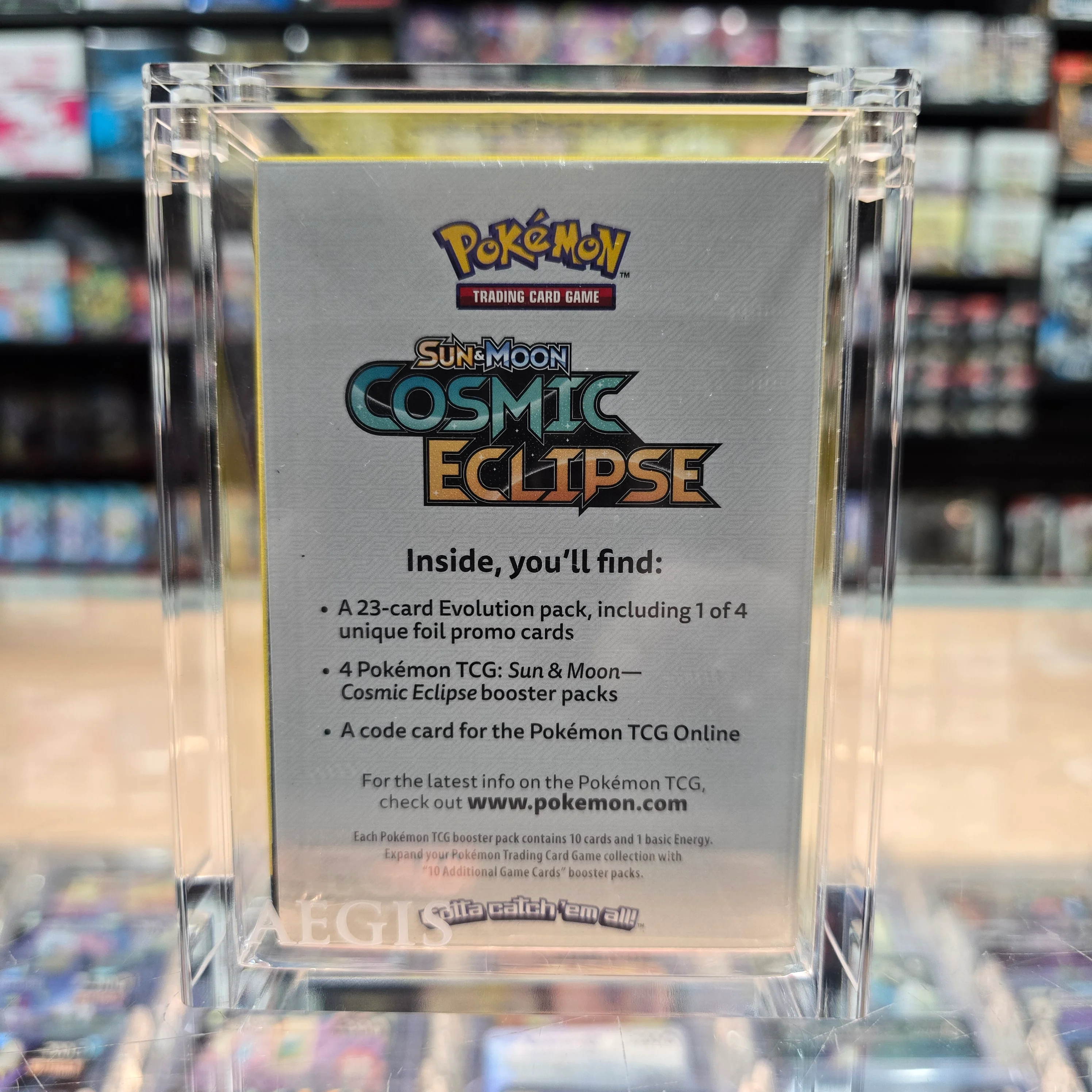 Aegis: Acryl-lock Booster Bundle Display (For Pokémon TCG) - Image 4
