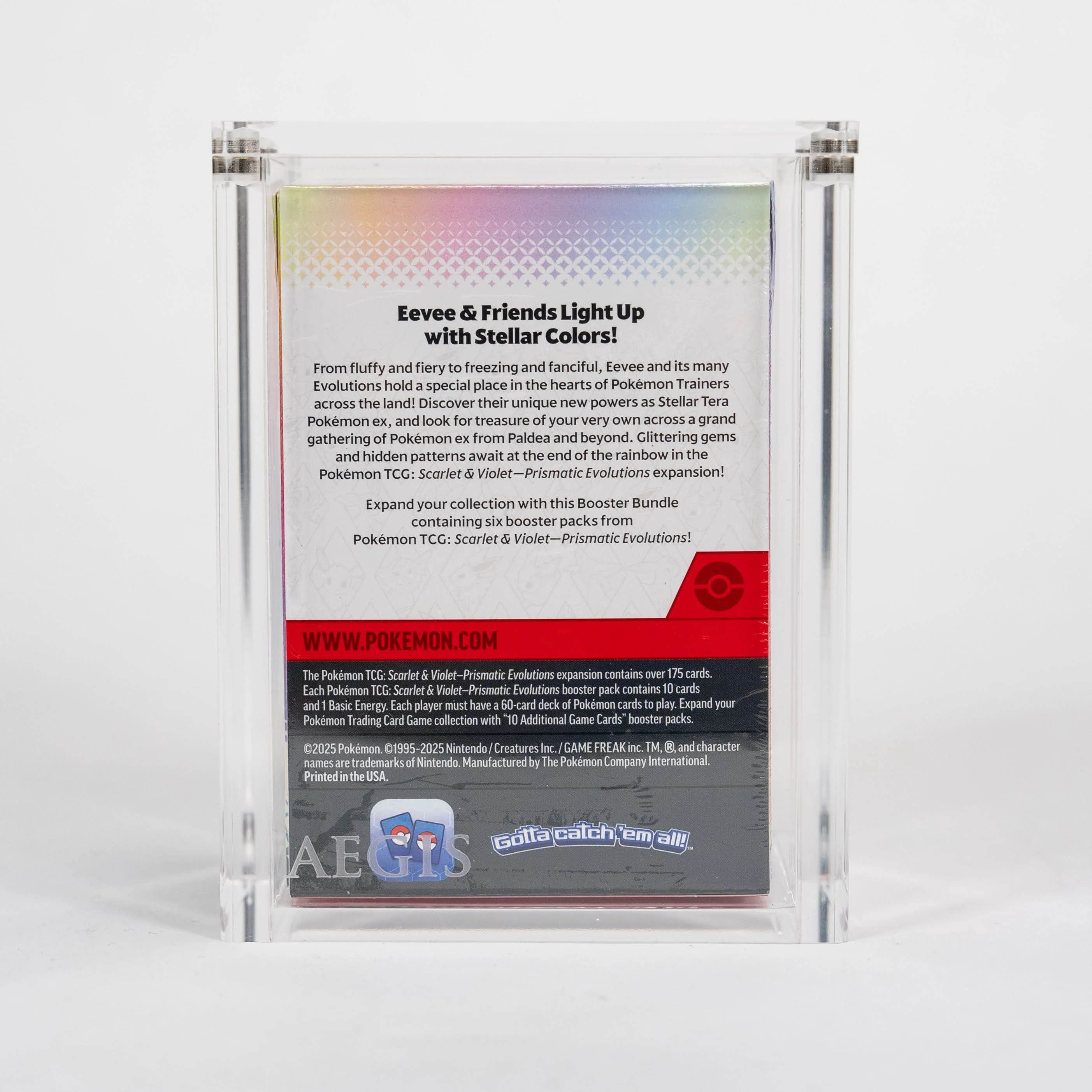 Aegis: Acryl-lock Booster Bundle Display (For Pokémon TCG) - Image 8