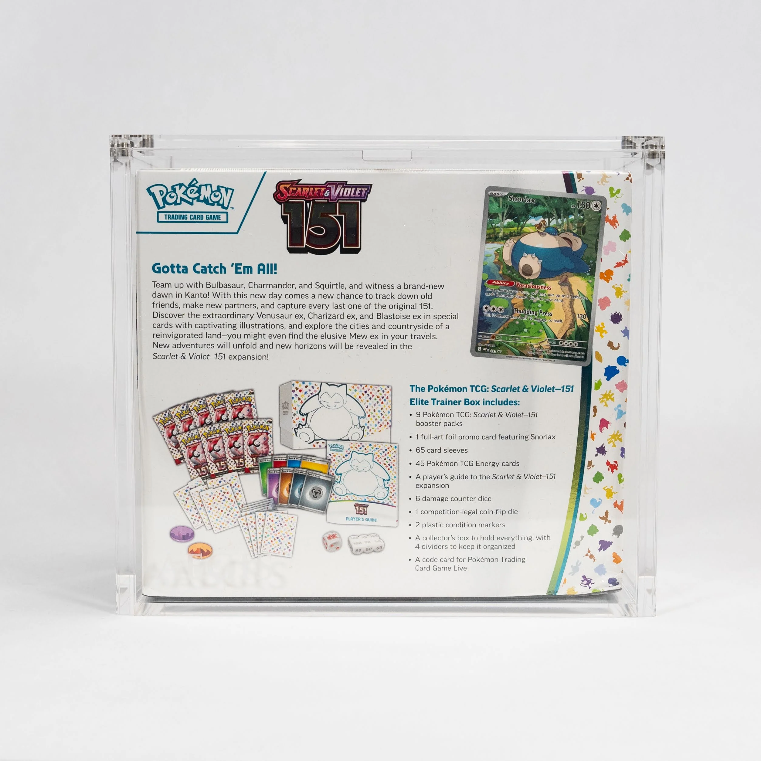 Aegis: Acryl-lock Elite Trainer Box Display (For Pokémon TCG) - Image 7