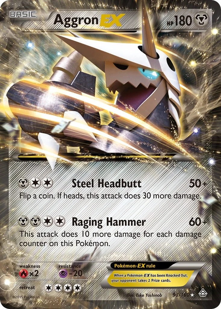 Aggron EX (93/160) (PRC)