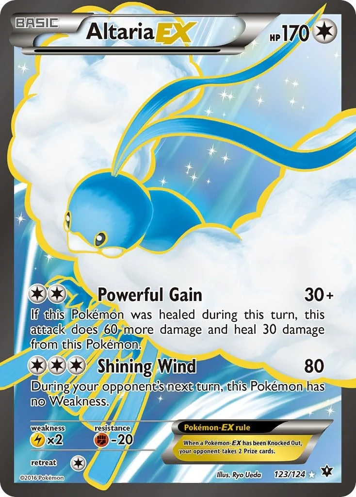Altaria EX (Full Art) (123/124) (FCO)