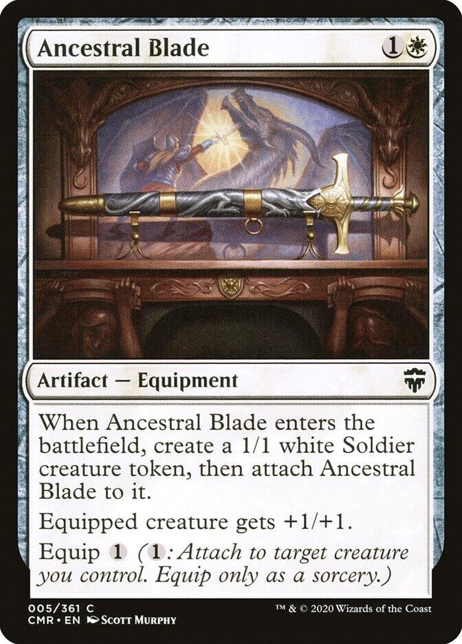 Ancestral Blade (5) (CMR)