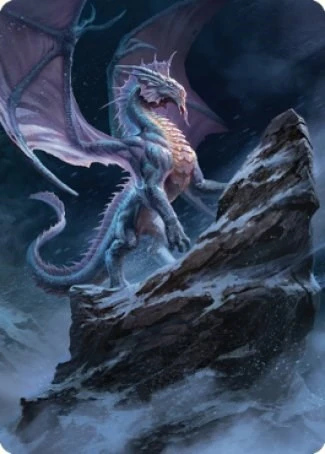 Ancient Silver Dragon Art Card (6/81) (6) (ASCLB)