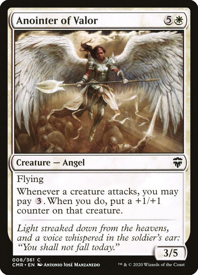 Anointer of Valor (8) (CMR)