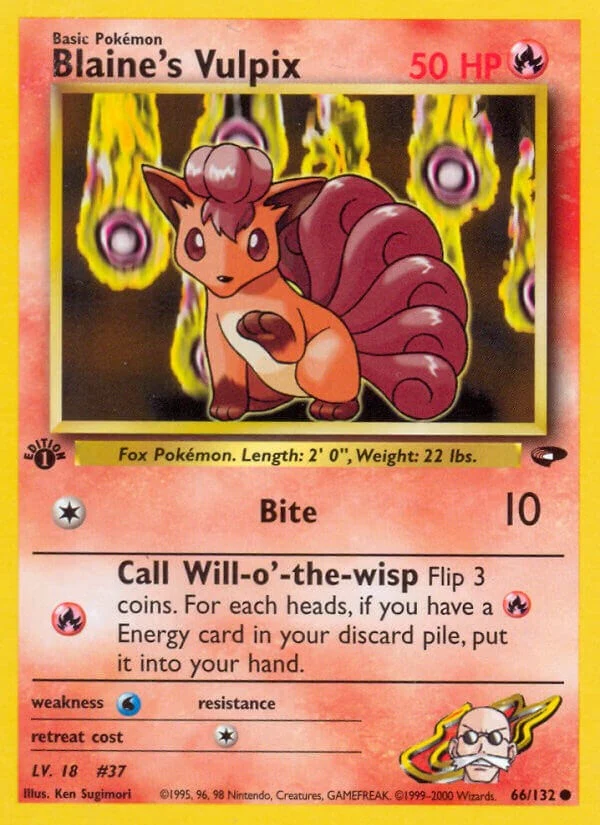 Blaine's Vulpix (066/132) (G2)