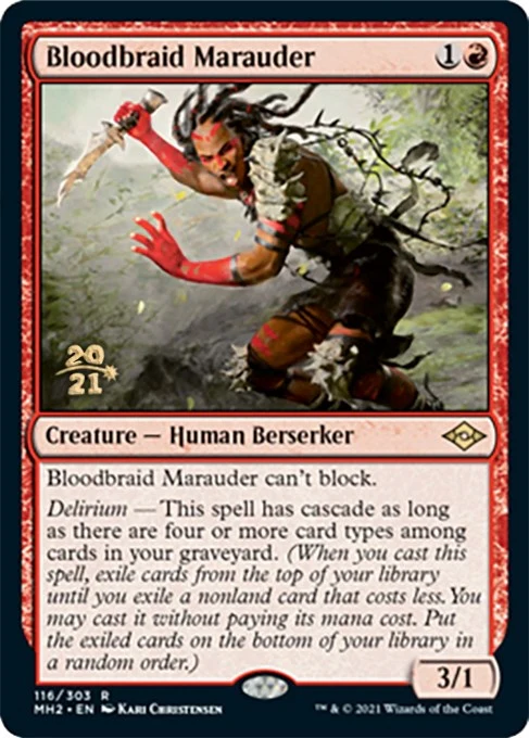 Bloodbraid Marauder (116) (PRE)