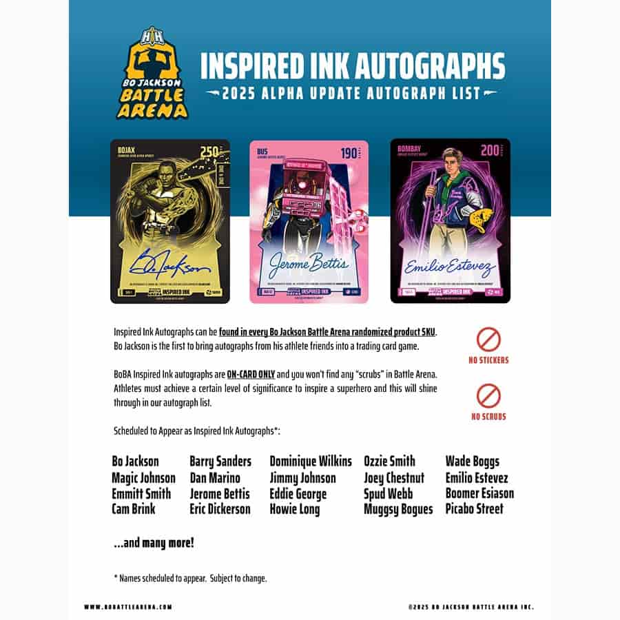 Bo Jackson Battle Arena - Alpha Update Edition Jumbo Box - Image 4