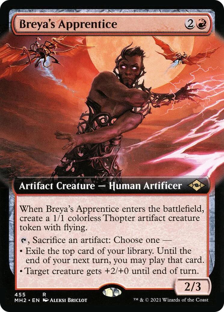 Breya's Apprentice (Extended Art) (455) (MH2)